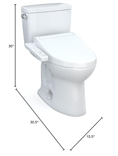 TOTO Drake Toilet – 1.28 GPF, White