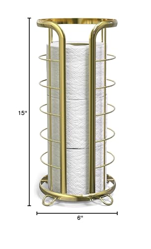 BROOKSTONE Chrome Toilet Paper Holder