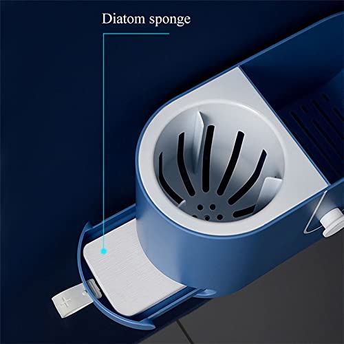 Wall-Mounted Silicone Toilet Brush