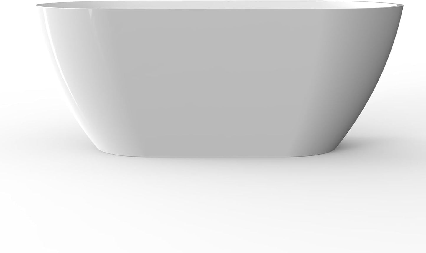 59" Freestanding Tub - White