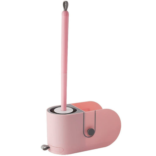 Wall-Mounted Silicone Toilet Brush
