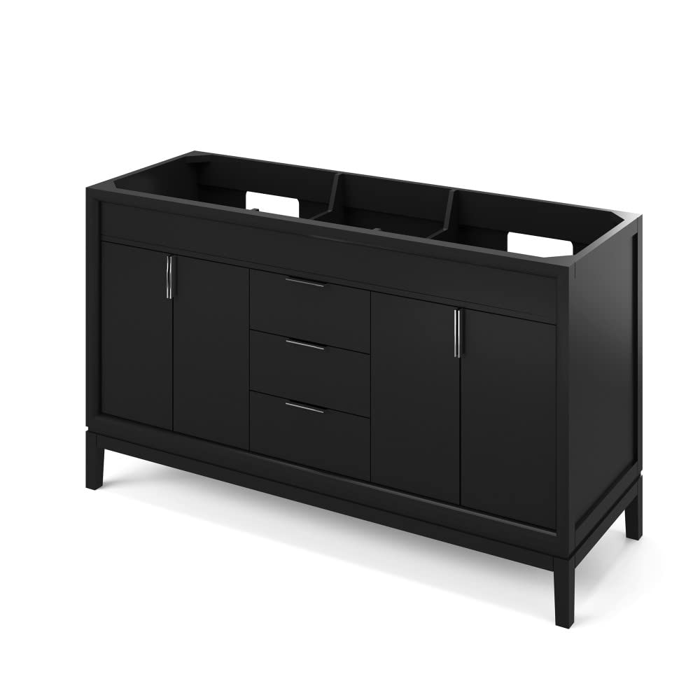 60" Grey Double Vanity