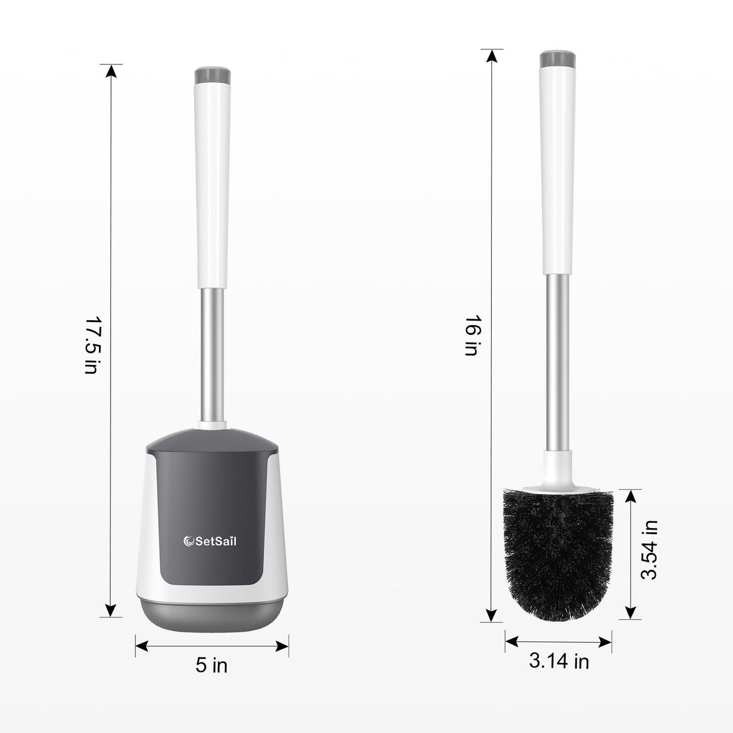 SetSail Toilet Brush – Black