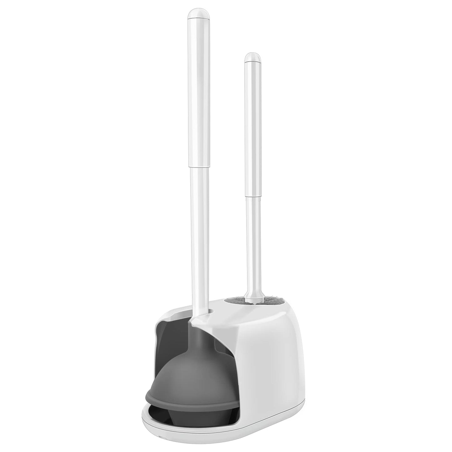 SetSail Toilet Brush & Plunger Combo, Black