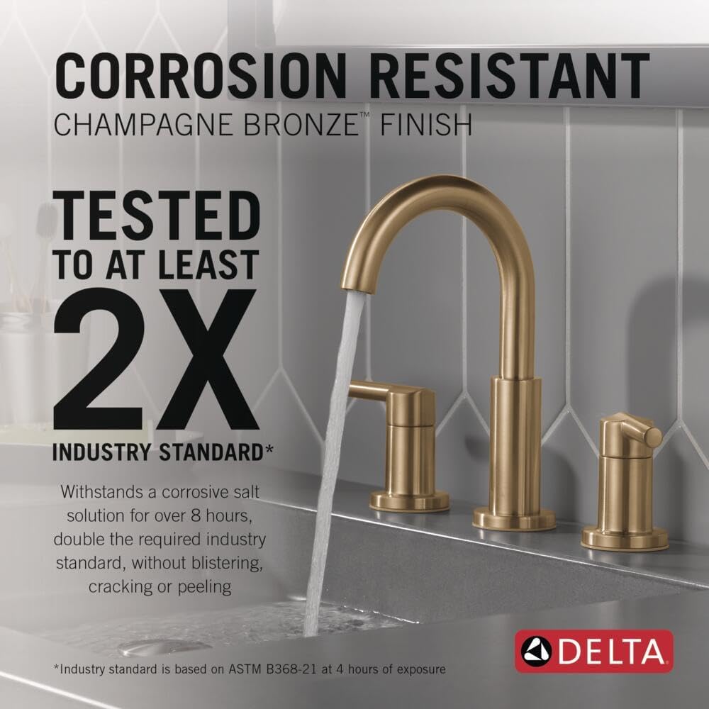 Delta Nicoli Brushed Gold Faucet