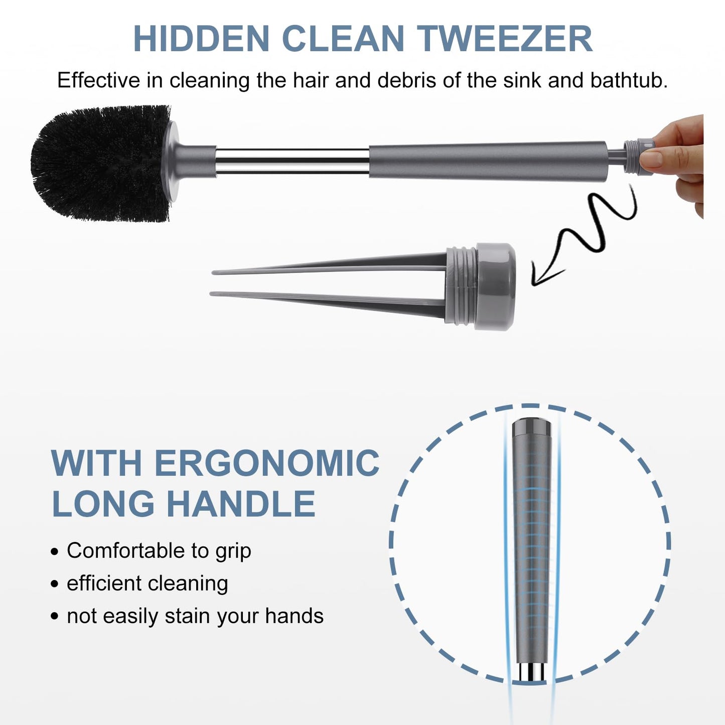 SetSail Toilet Brush – Black
