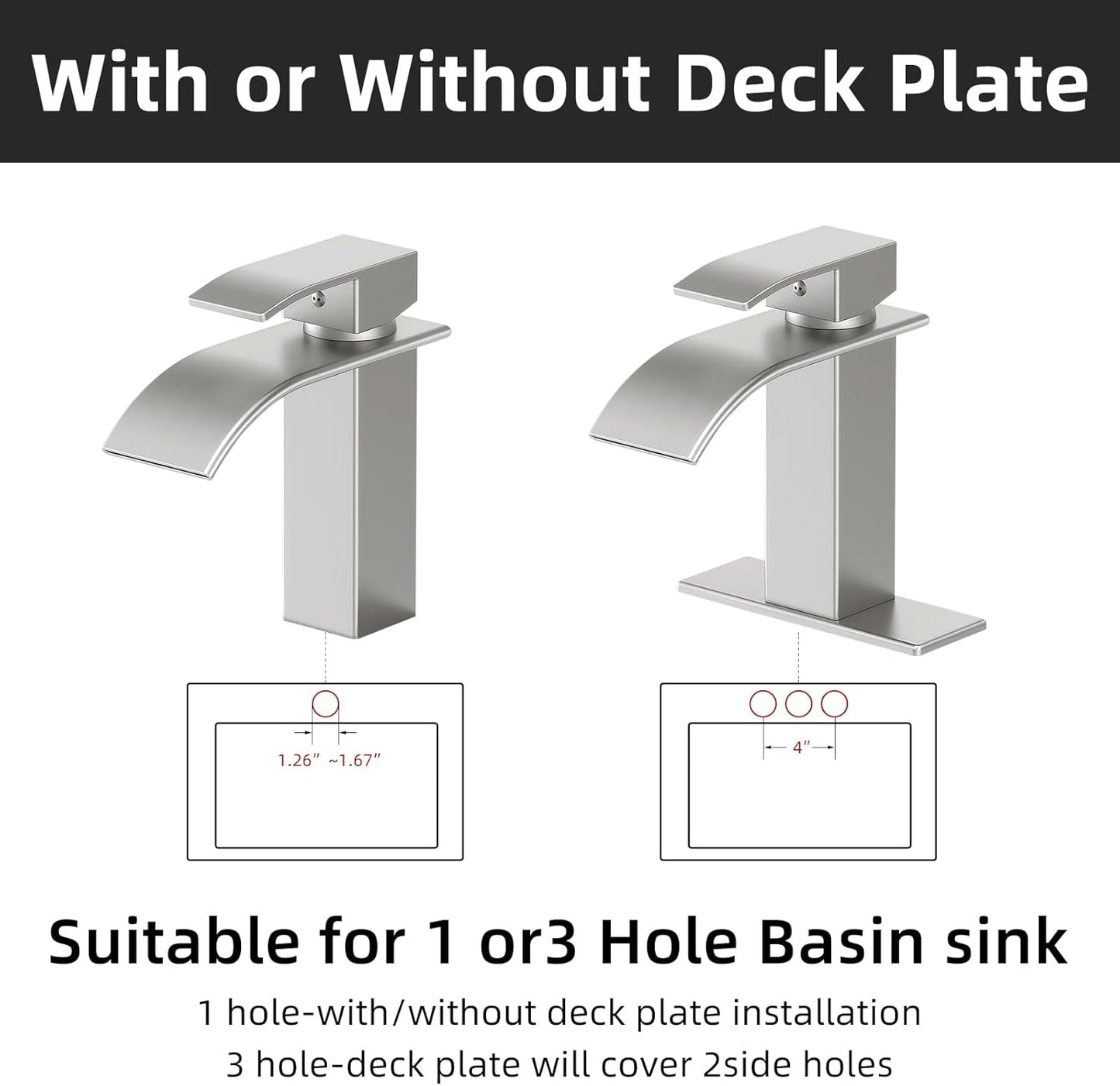 Waterfall Bathroom Faucet