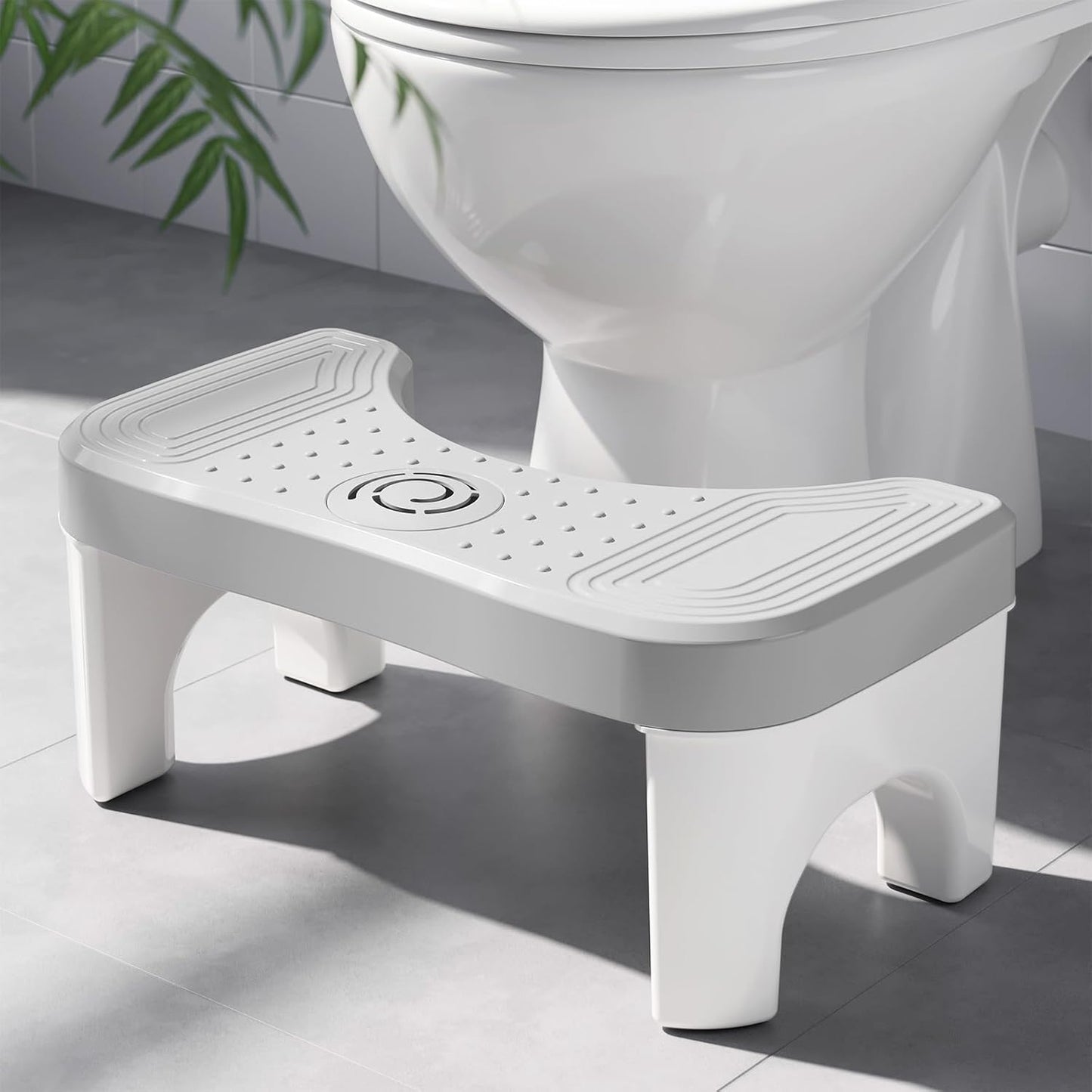 7" Squat Toilet Stool – Non-Slip