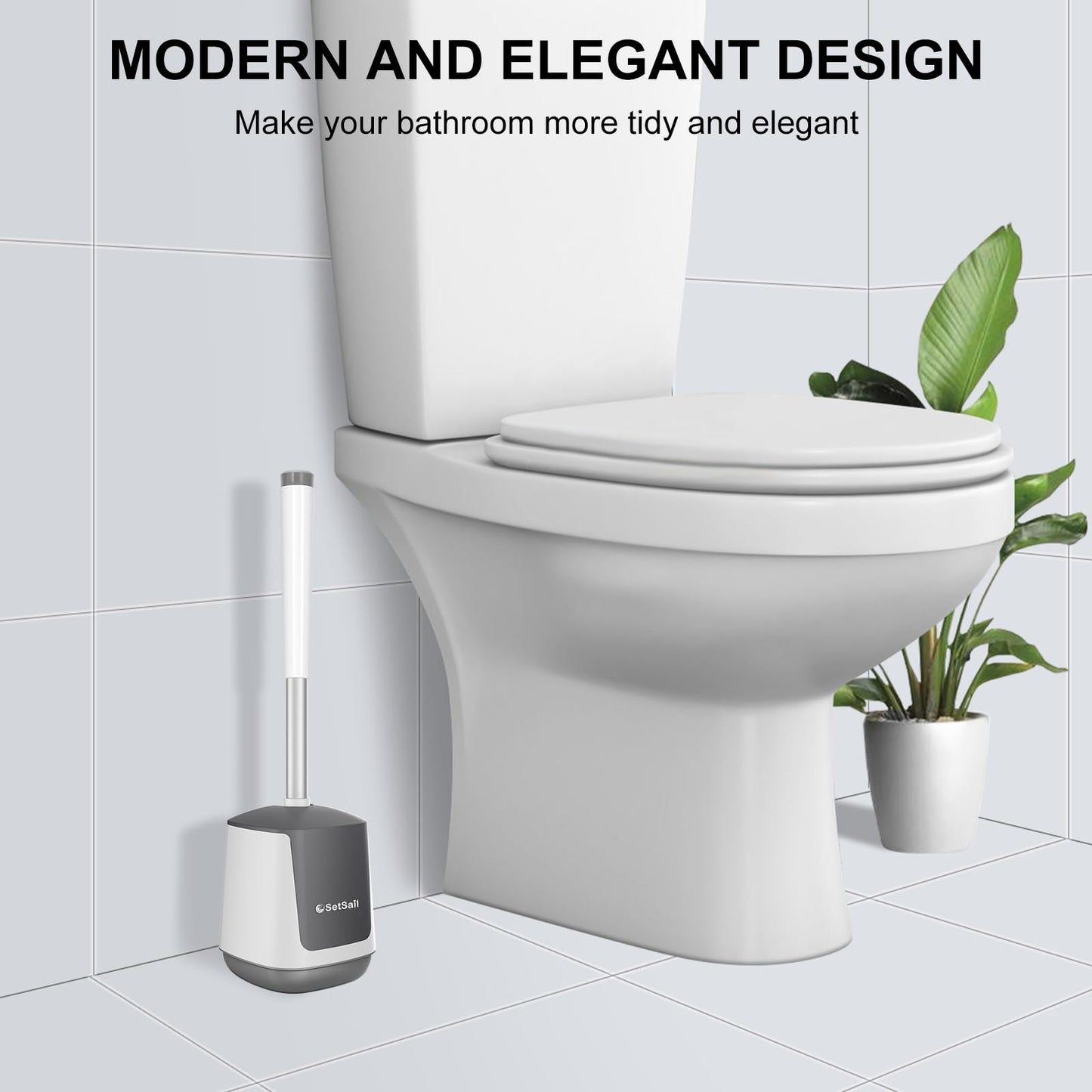 SetSail Toilet Brush – Black