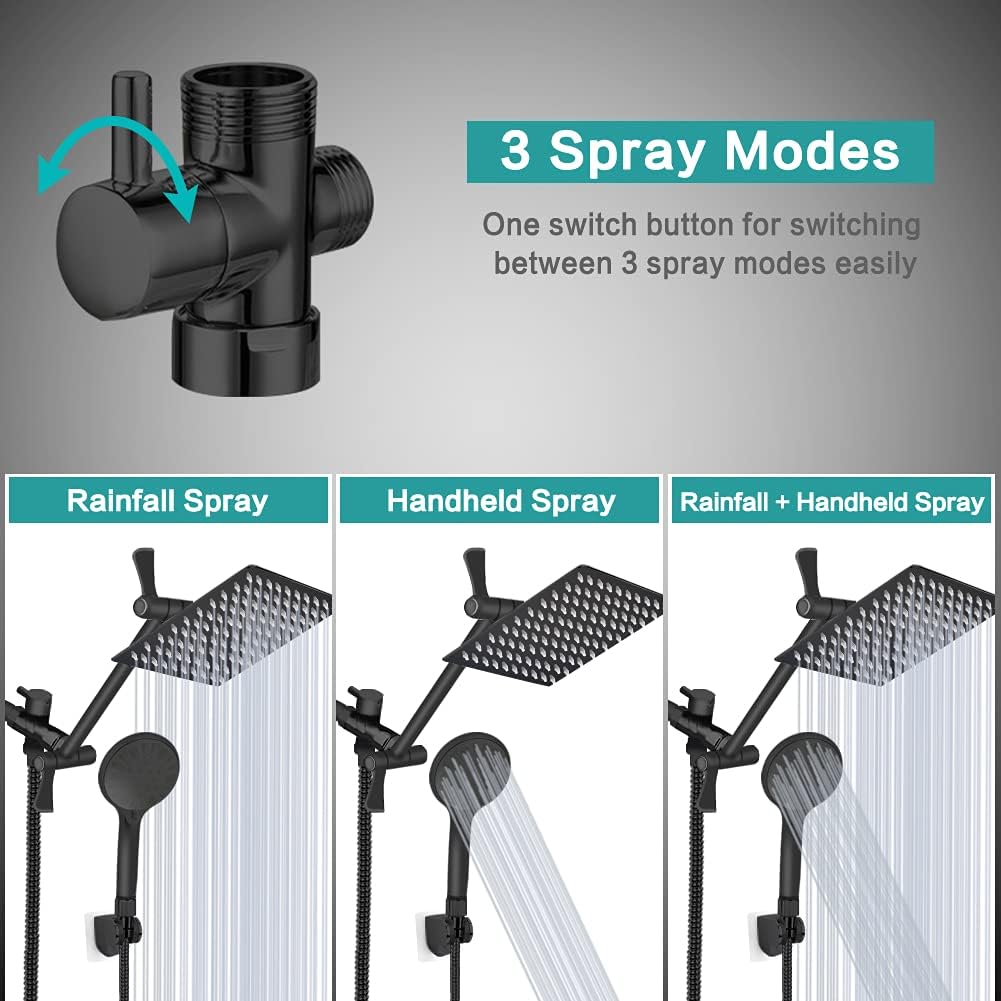 Rain & Handheld Shower Combo