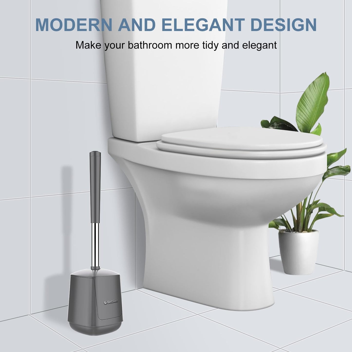 SetSail Toilet Brush – Black
