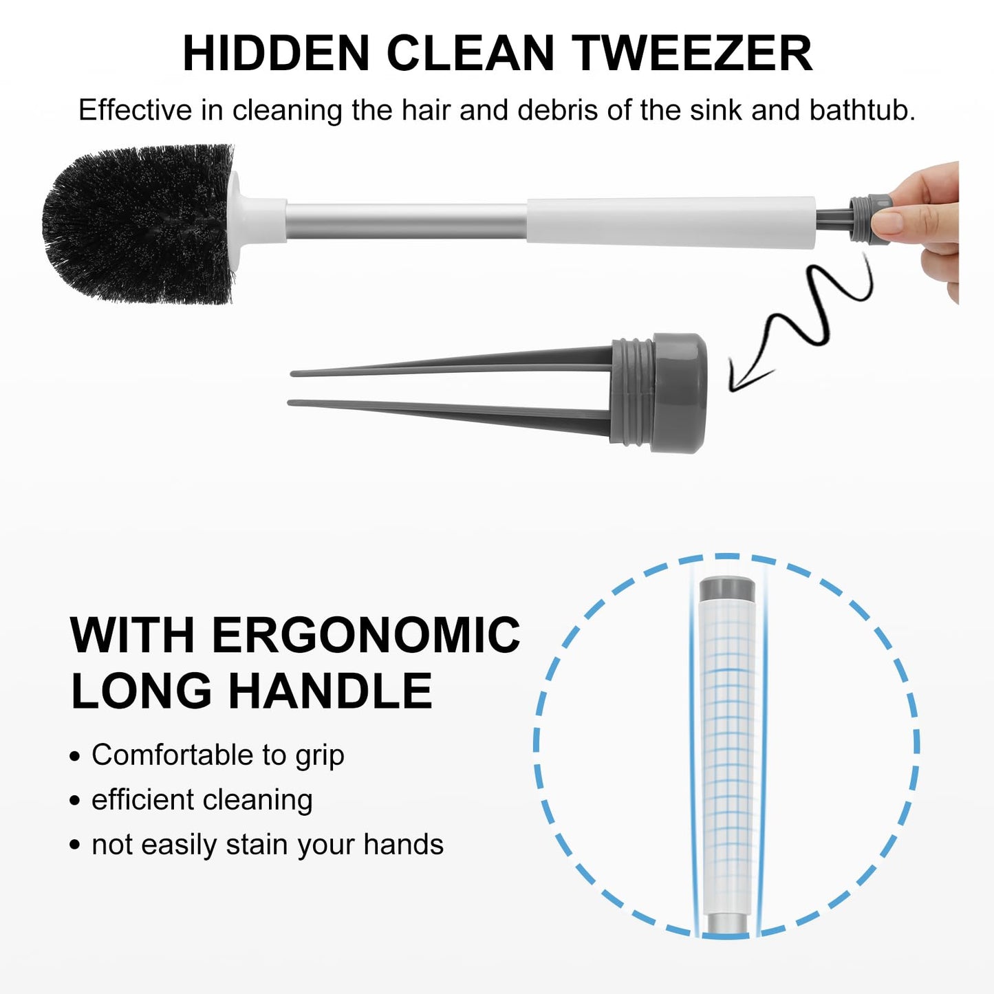 SetSail Toilet Brush – Black