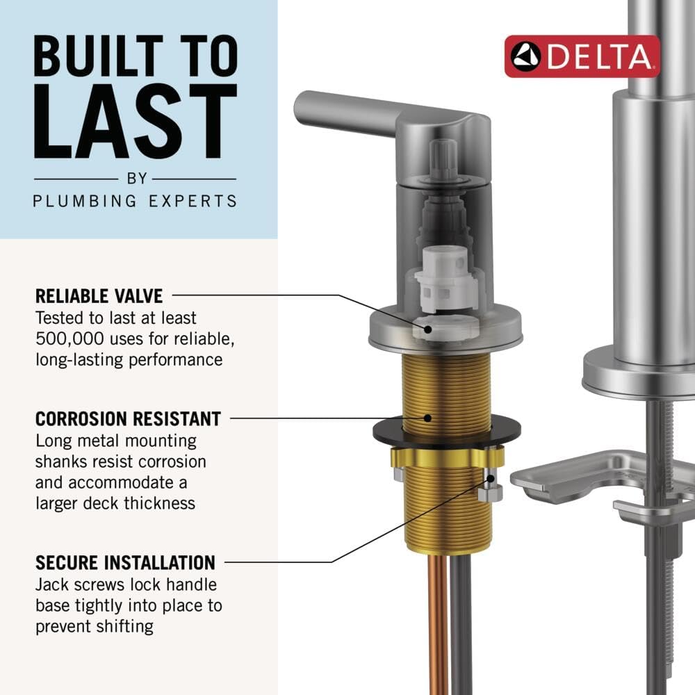 Delta Nicoli Brushed Gold Faucet
