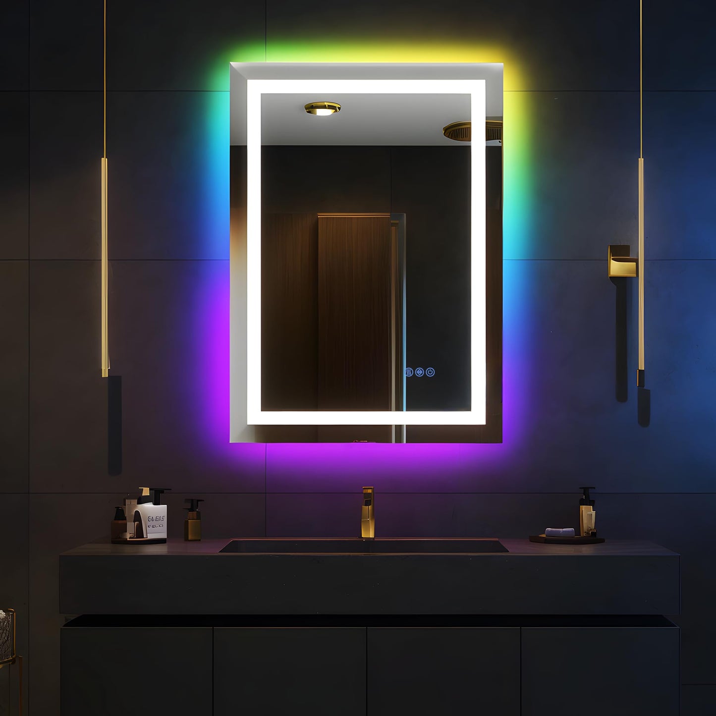 Antok 36x48 LED Bathroom Mirror