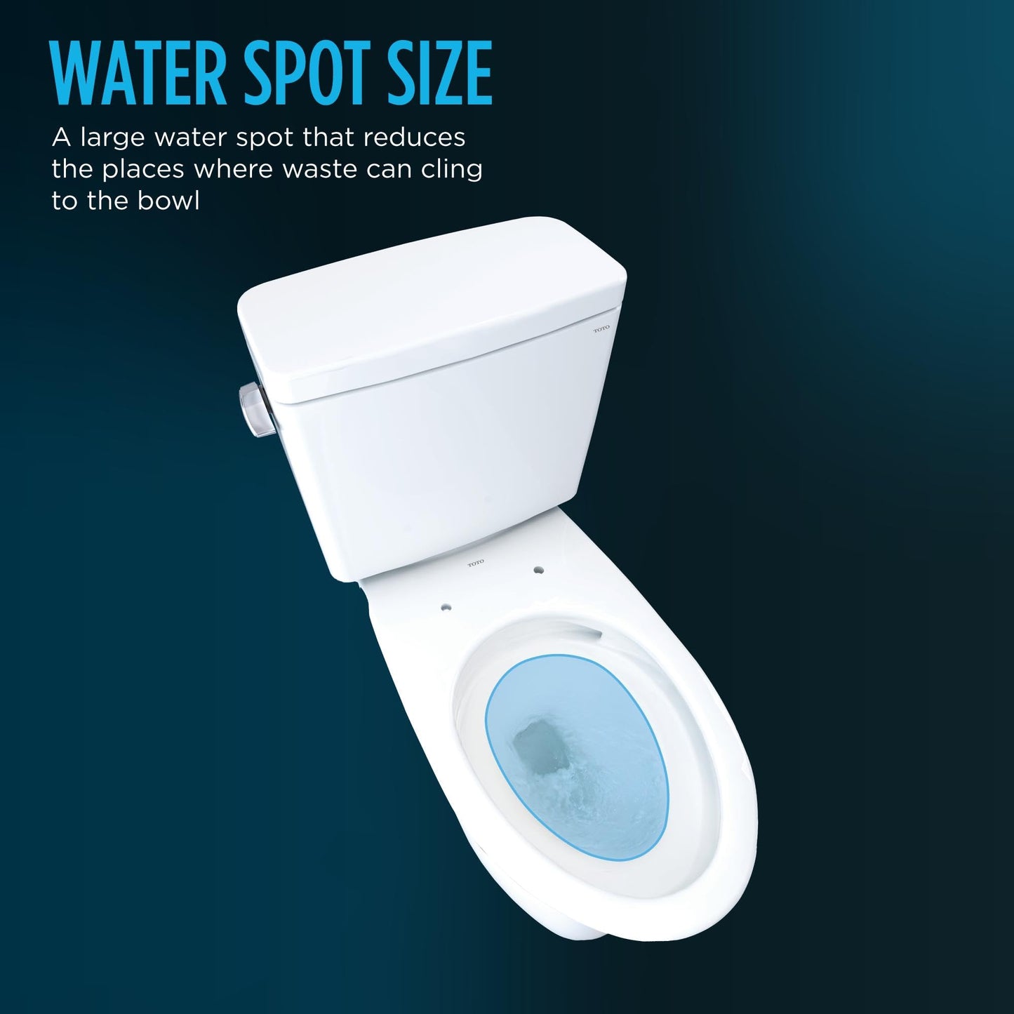 TOTO Drake Toilet – 1.28 GPF, White
