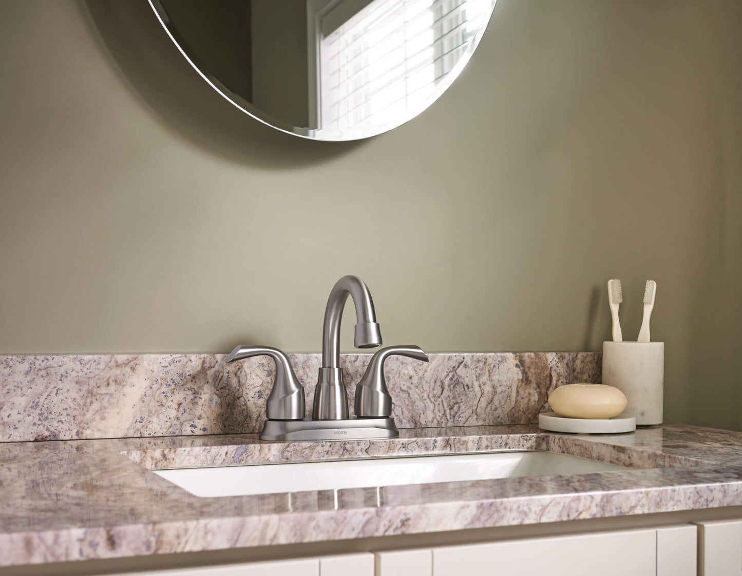 Moen Idora Brushed Nickel Faucet