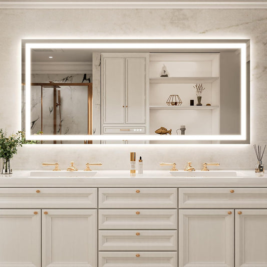 55x30 LED Bathroom Mirror