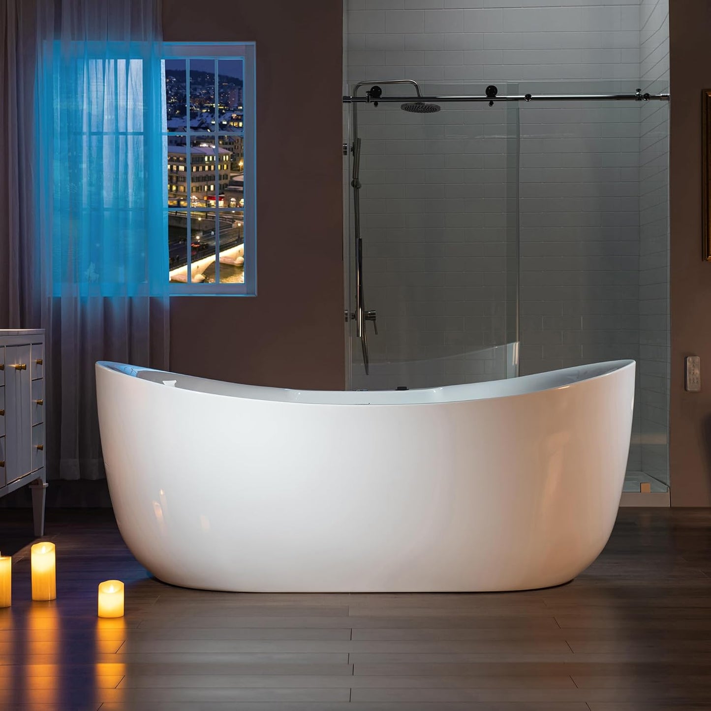 72" WOODBRIDGE Whirlpool Tub