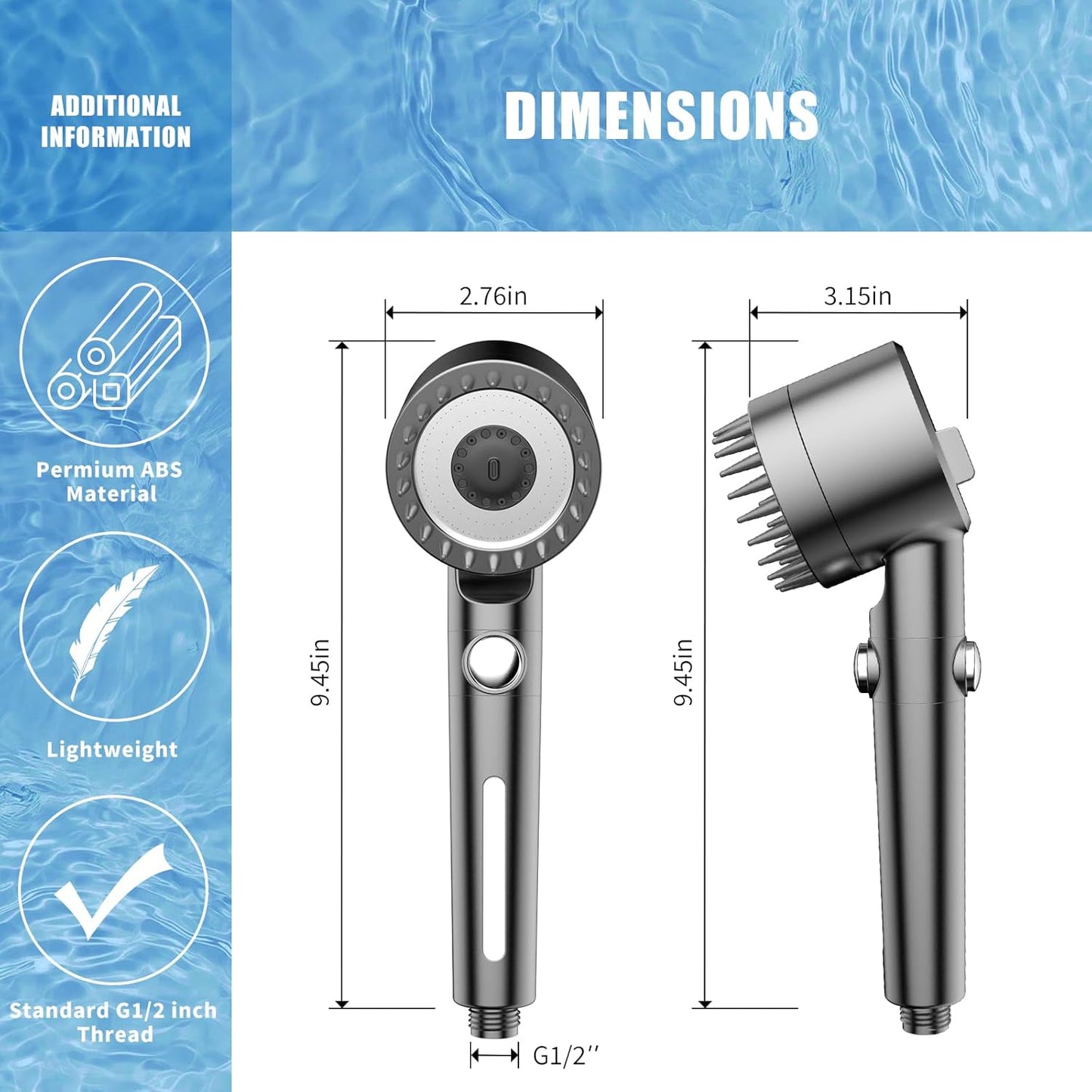 Filtered Handheld Shower