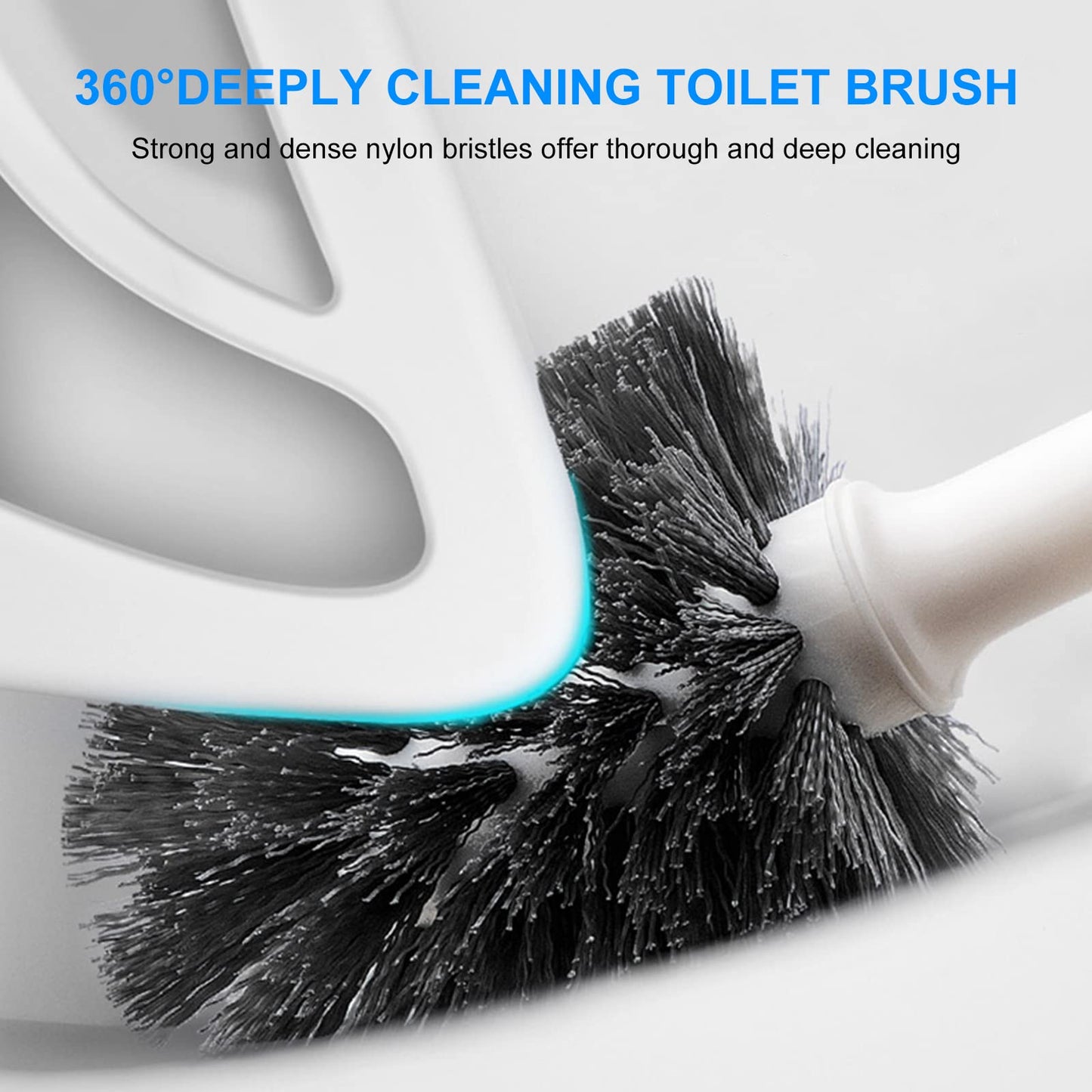 SetSail Toilet Brush & Plunger Combo, Black