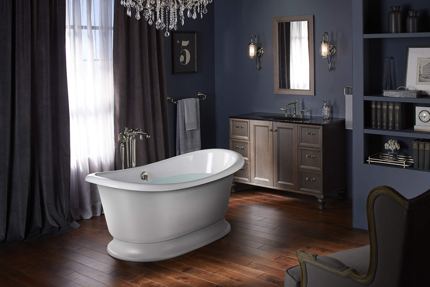 KOHLER 66" Freestanding Bath