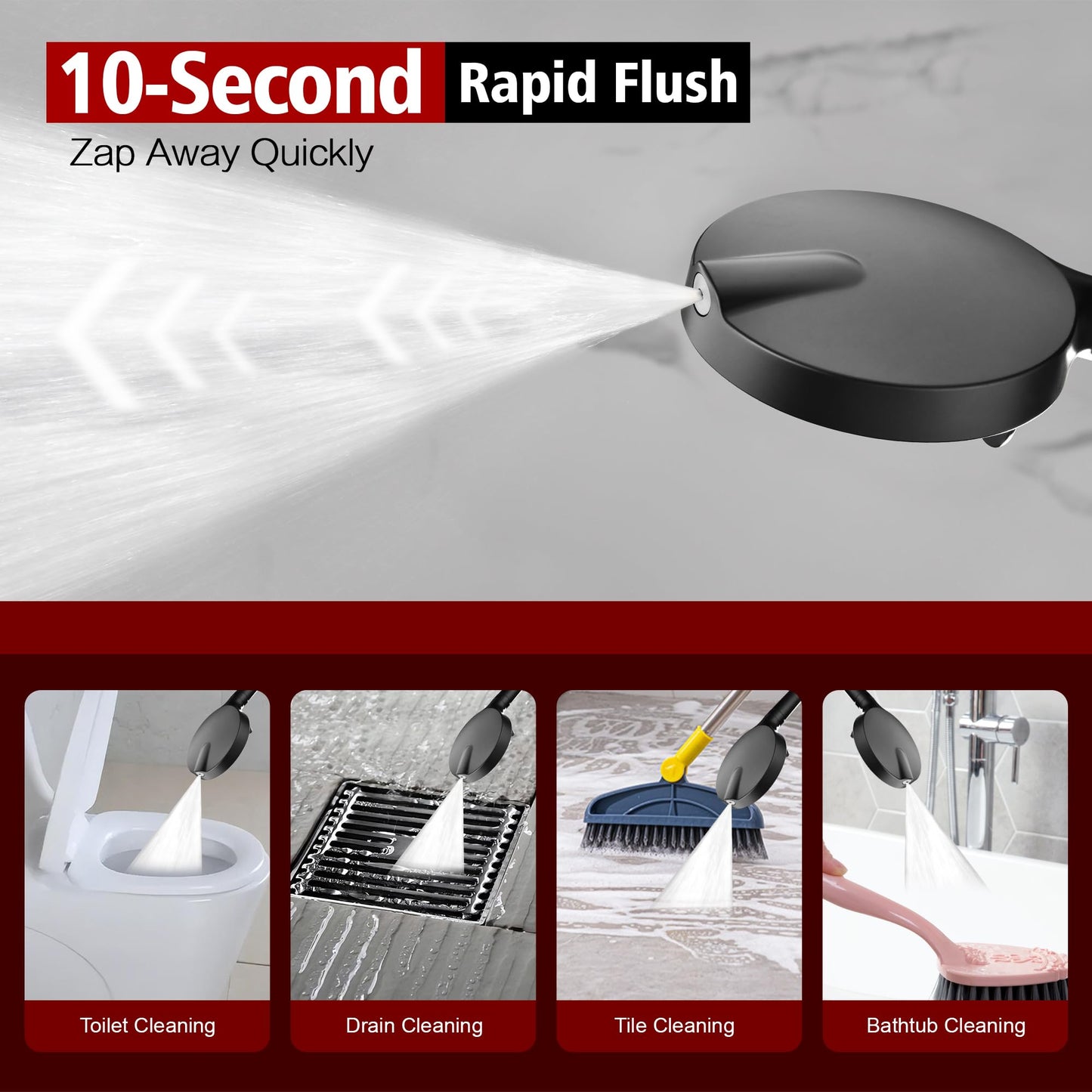Brushed Gold Shower Set
