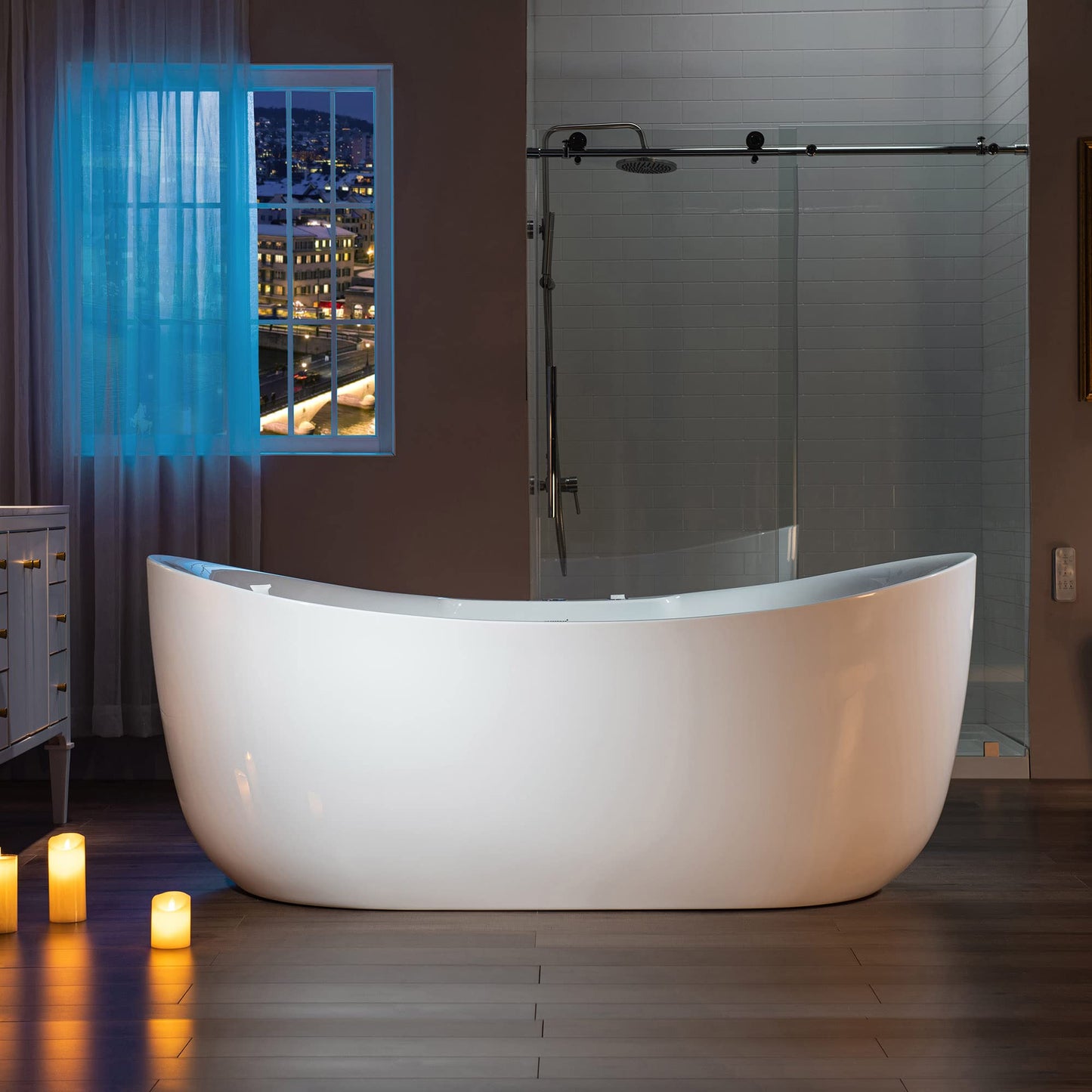 72" WOODBRIDGE Whirlpool Tub