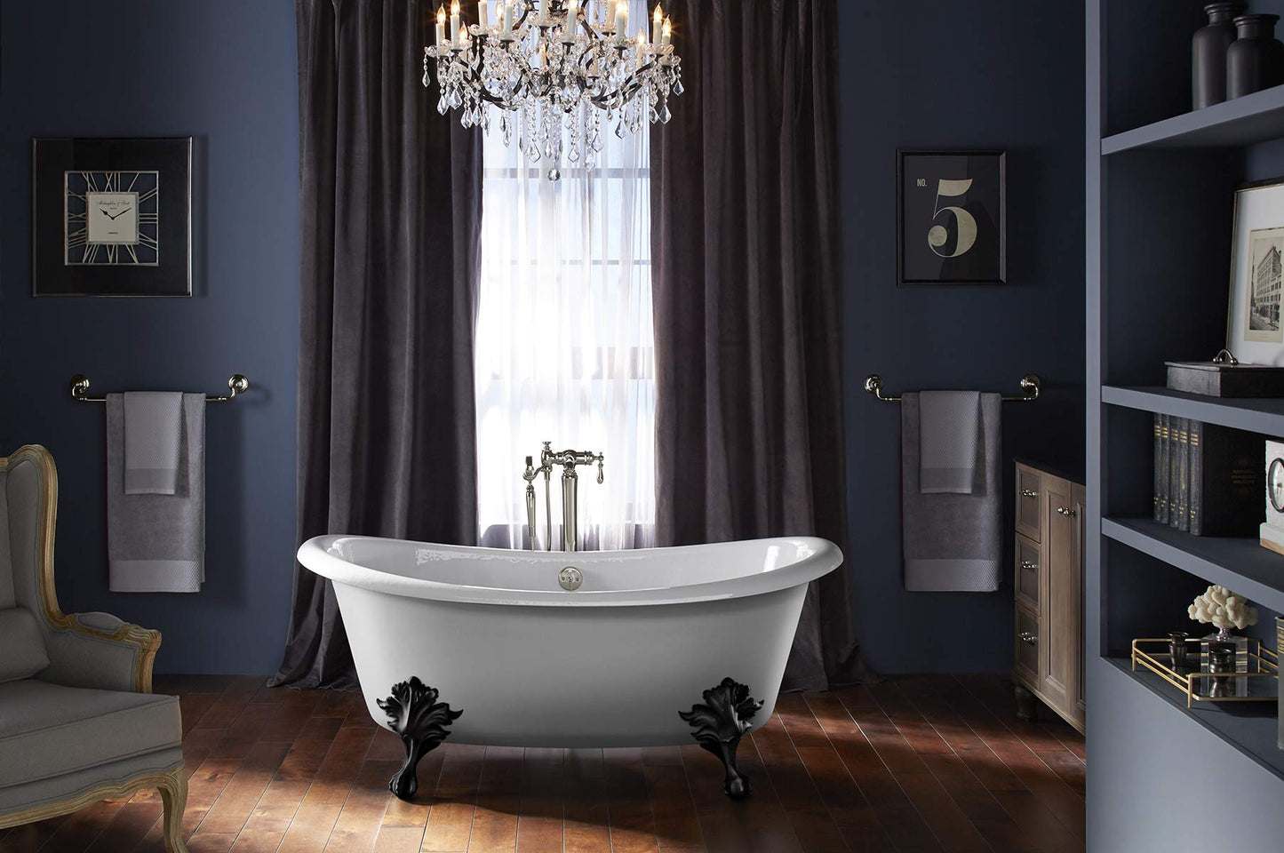 KOHLER 66" Freestanding Bath