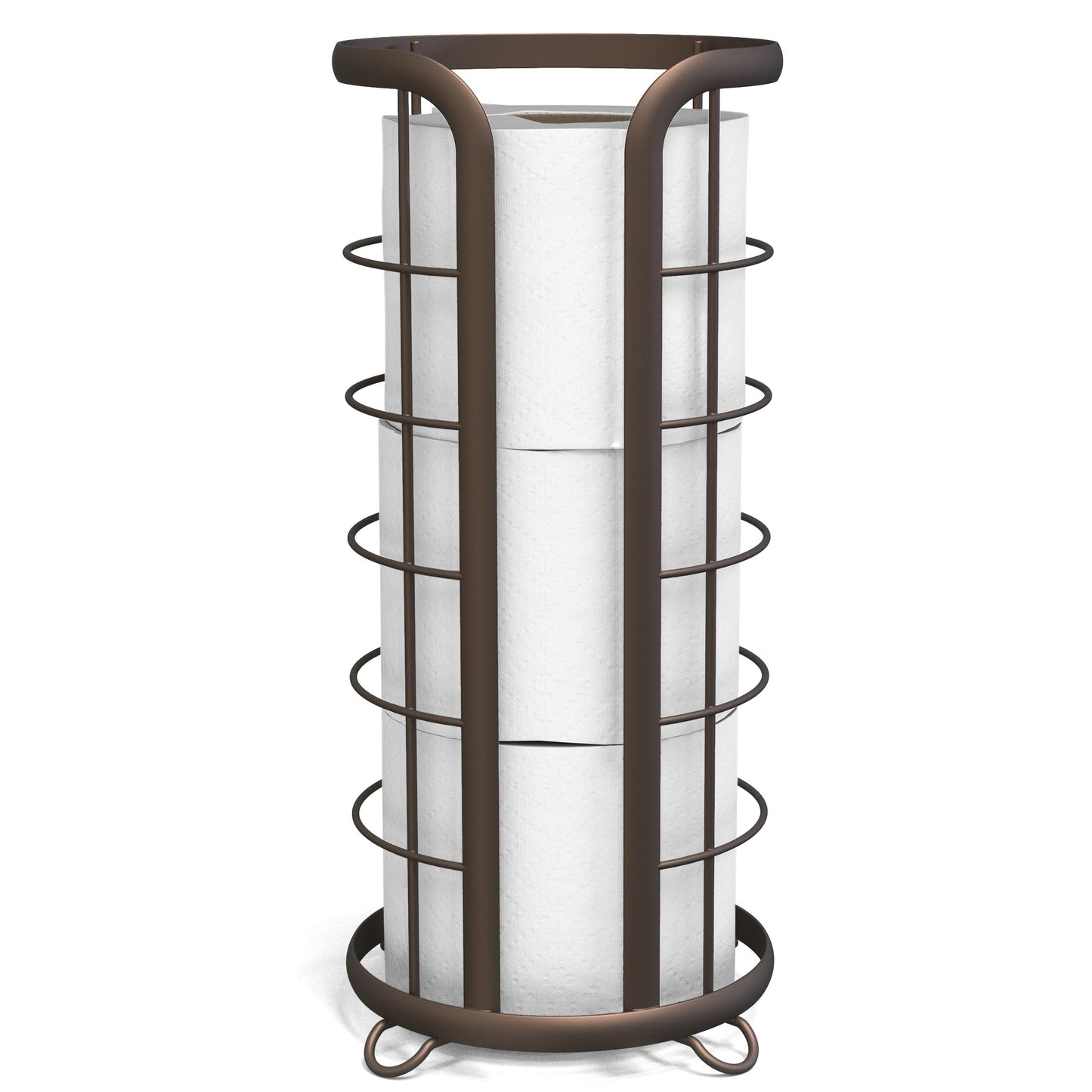 BROOKSTONE Chrome Toilet Paper Holder