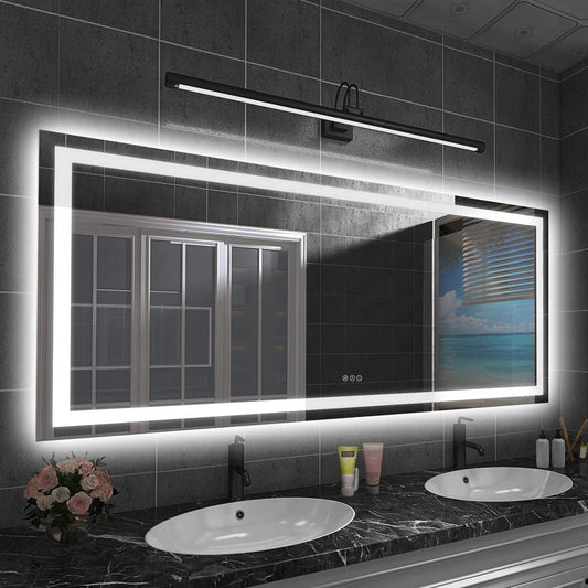 Amorho 96x36 LED Bathroom Mirror