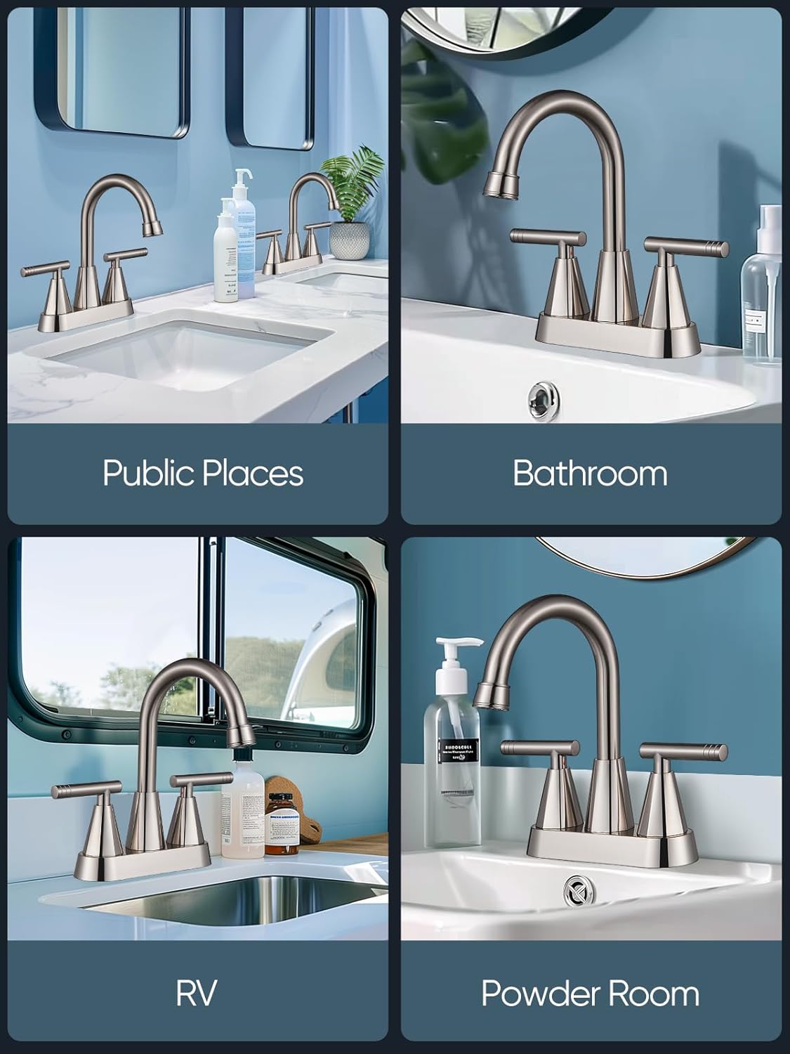 Cobbe Brushed Nickel Faucet
