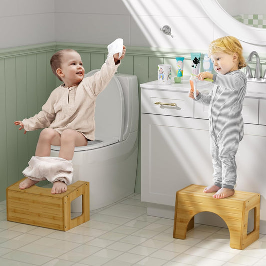 Toddler Toilet Stool – 3-in-1, 9"