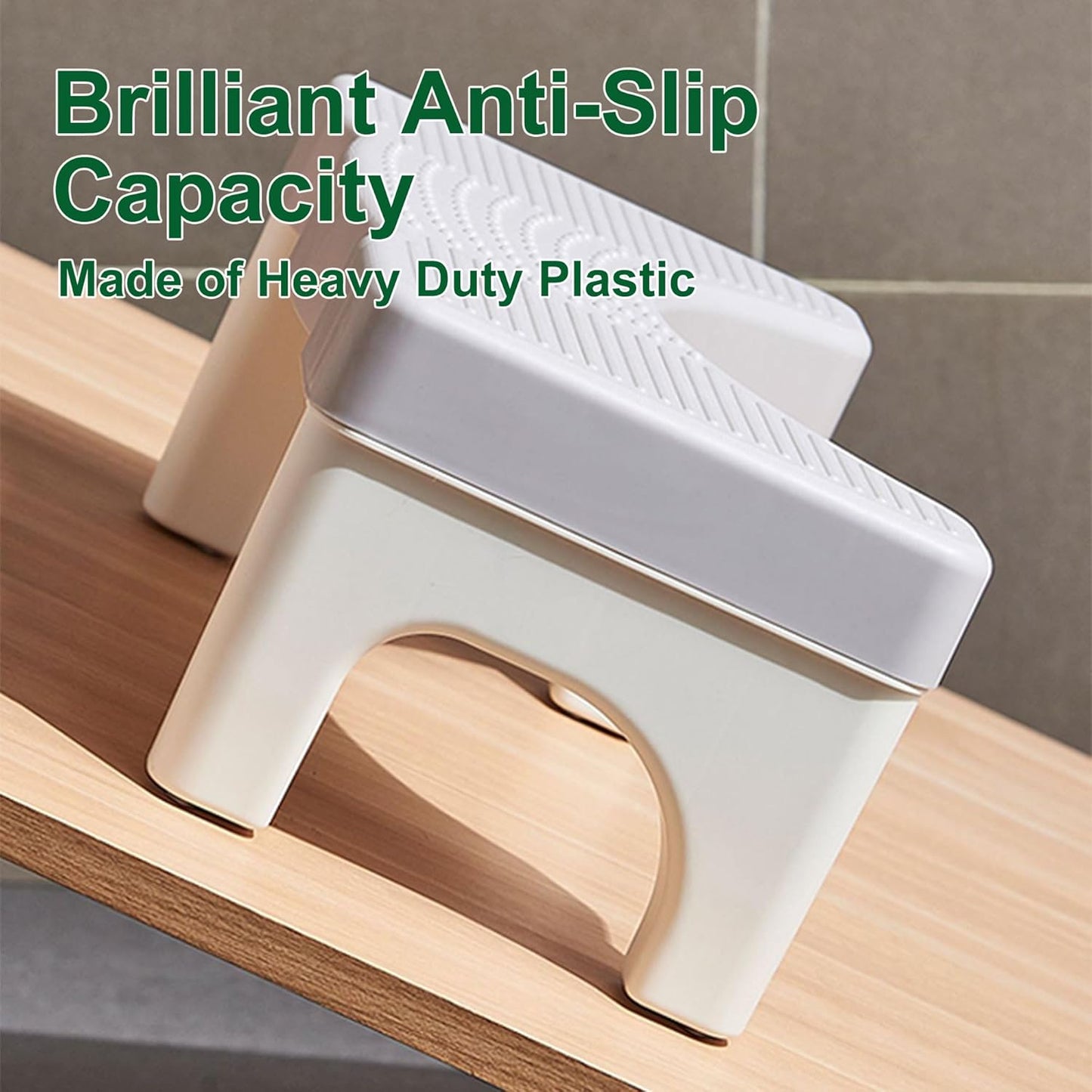Squat Toilet Stool – Non-Slip