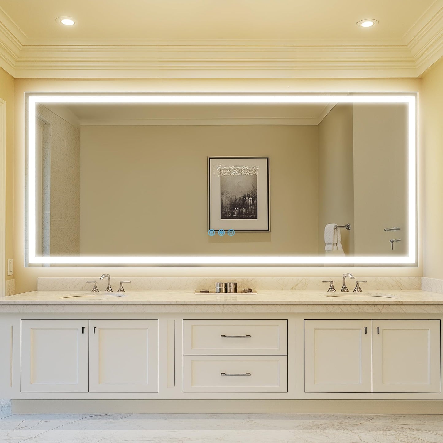 Antok 36x48 LED Bathroom Mirror