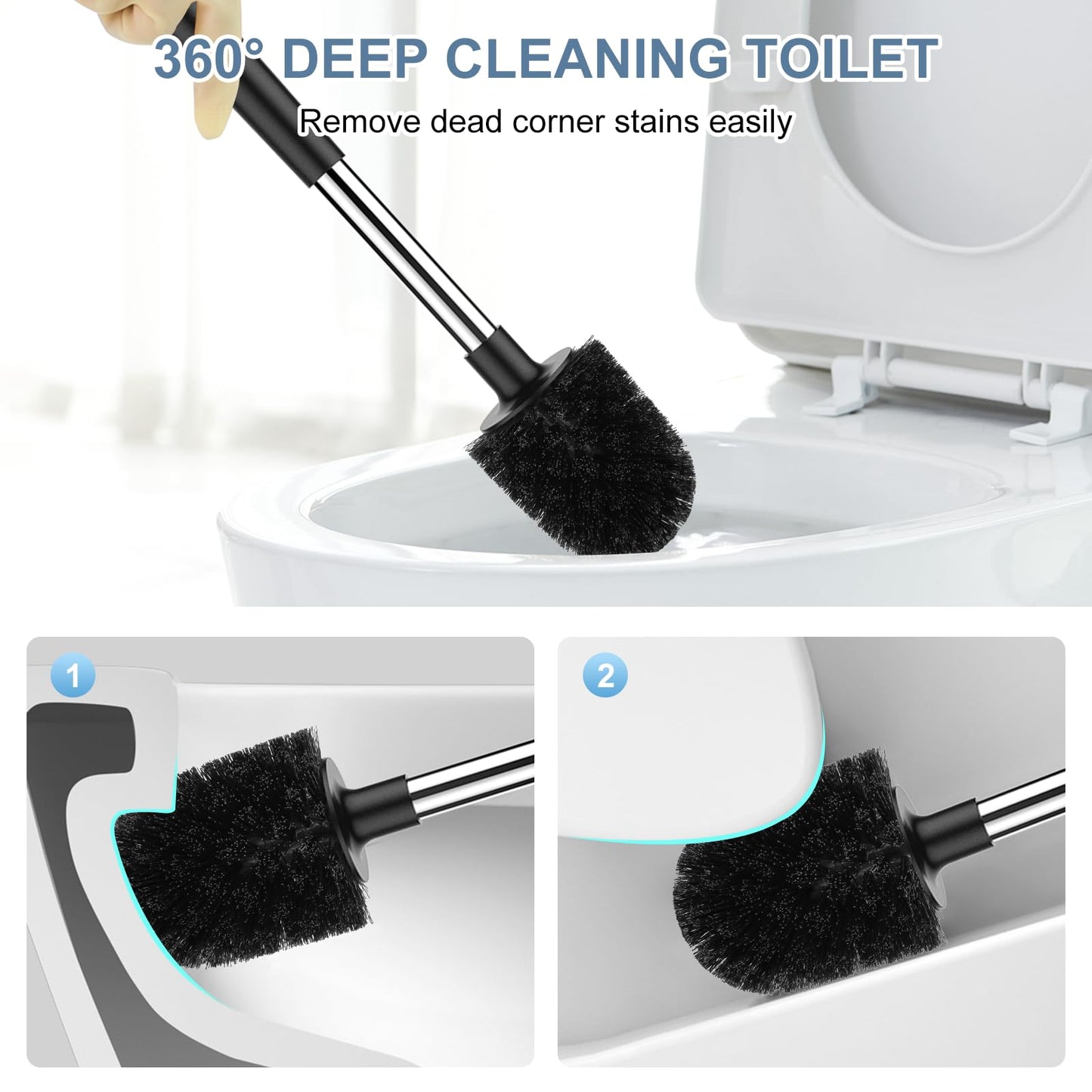 SetSail Toilet Brush – Black
