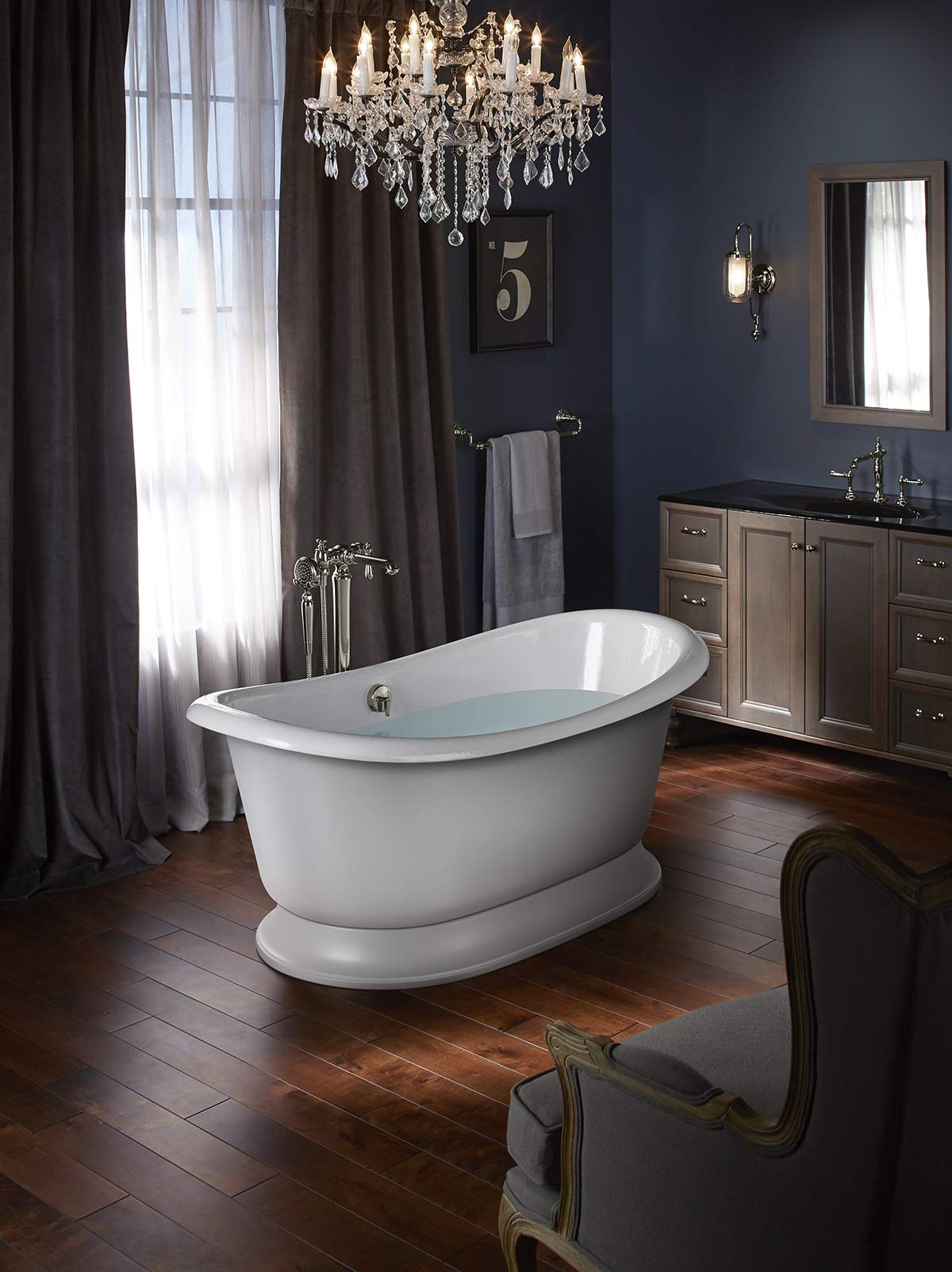 KOHLER 66" Freestanding Bath