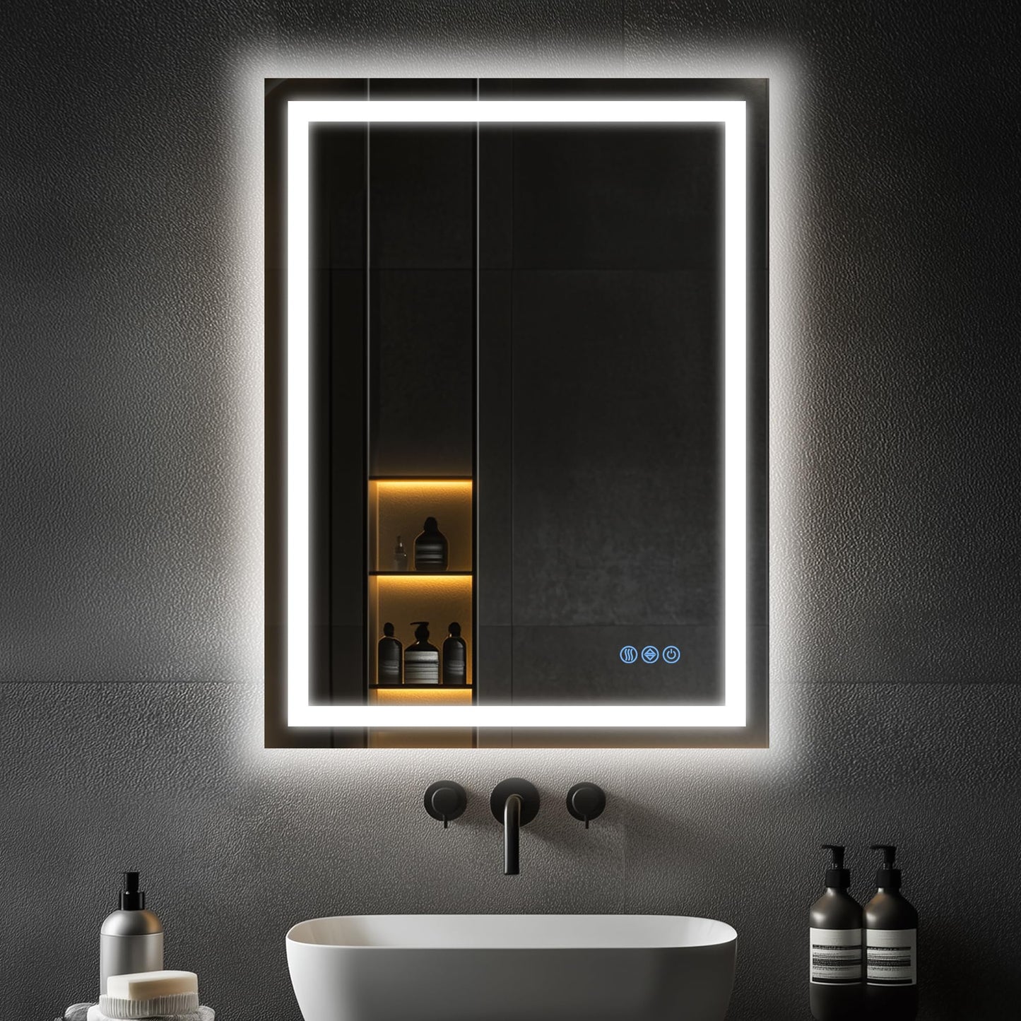 Antok 36x48 LED Bathroom Mirror
