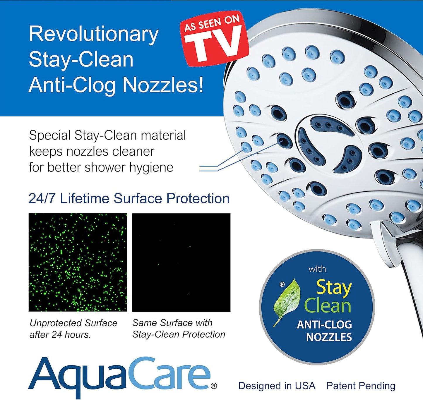 AquaCare Handheld Shower Head