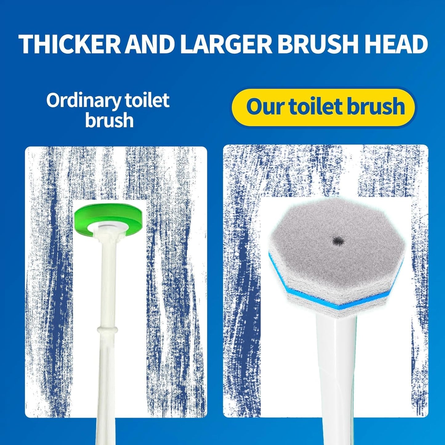 Toilet Brush Kit – 50 Refills