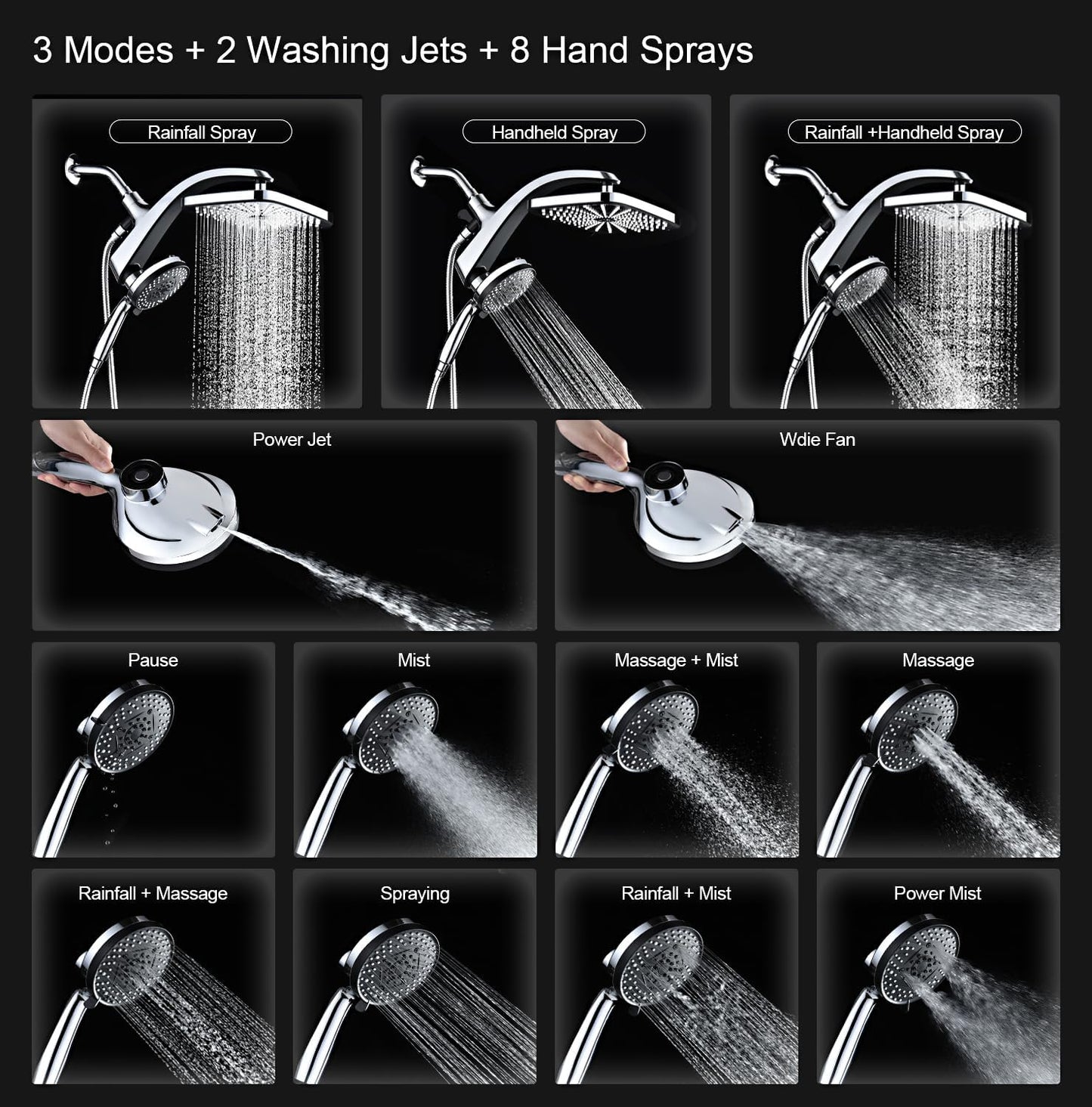 Rain & Handheld Shower