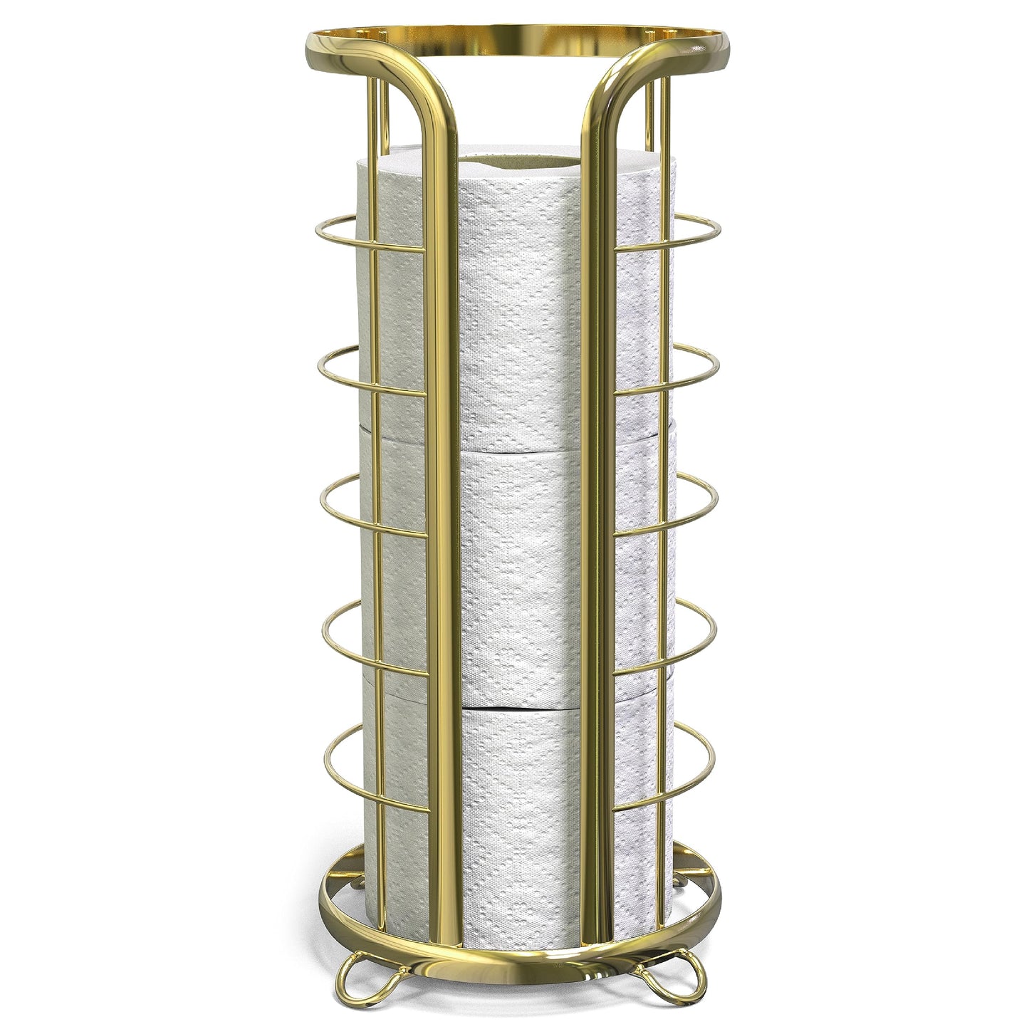 BROOKSTONE Chrome Toilet Paper Holder