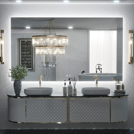 42x36 Backlit LED Bathroom Mirror