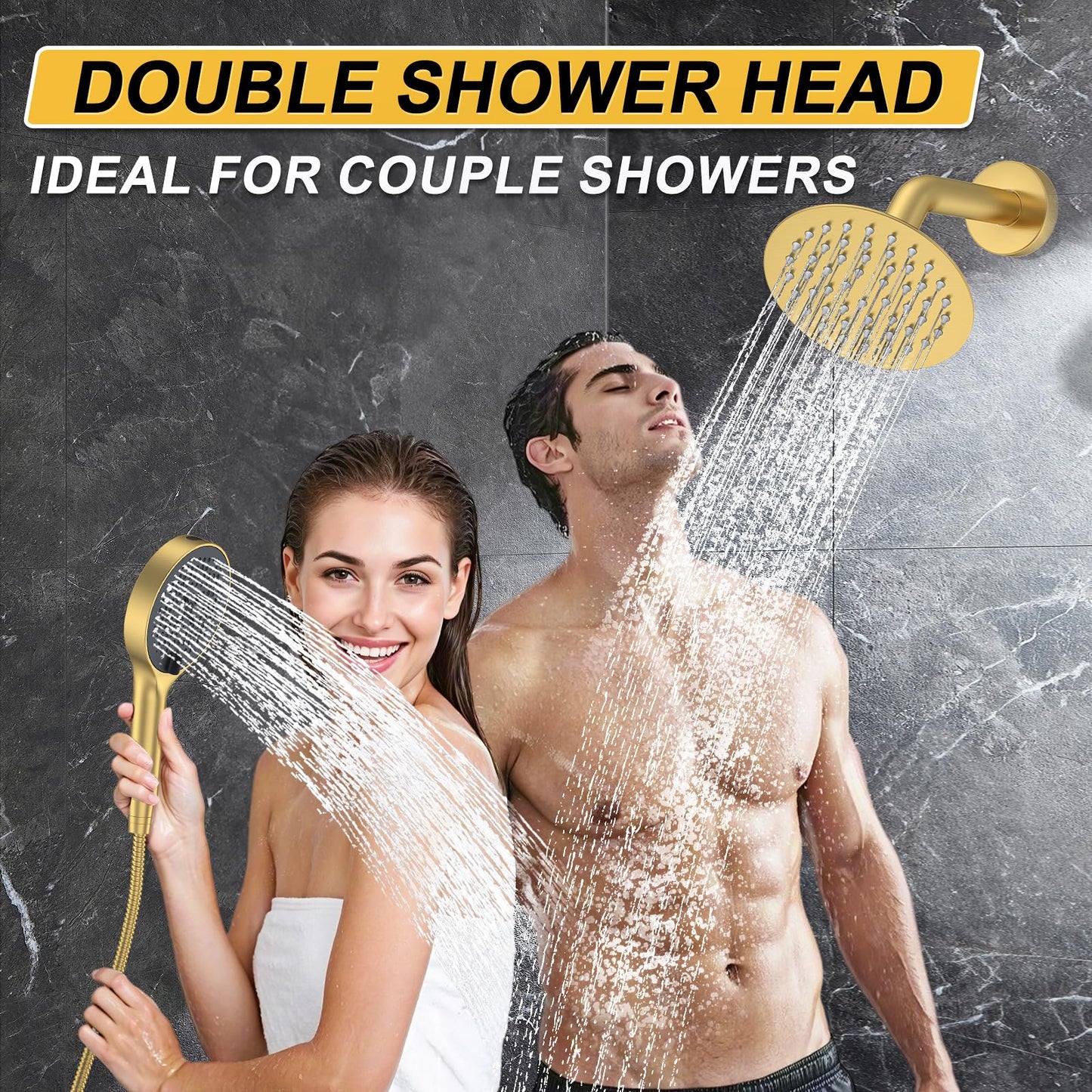 Brushed Nickel Shower Set