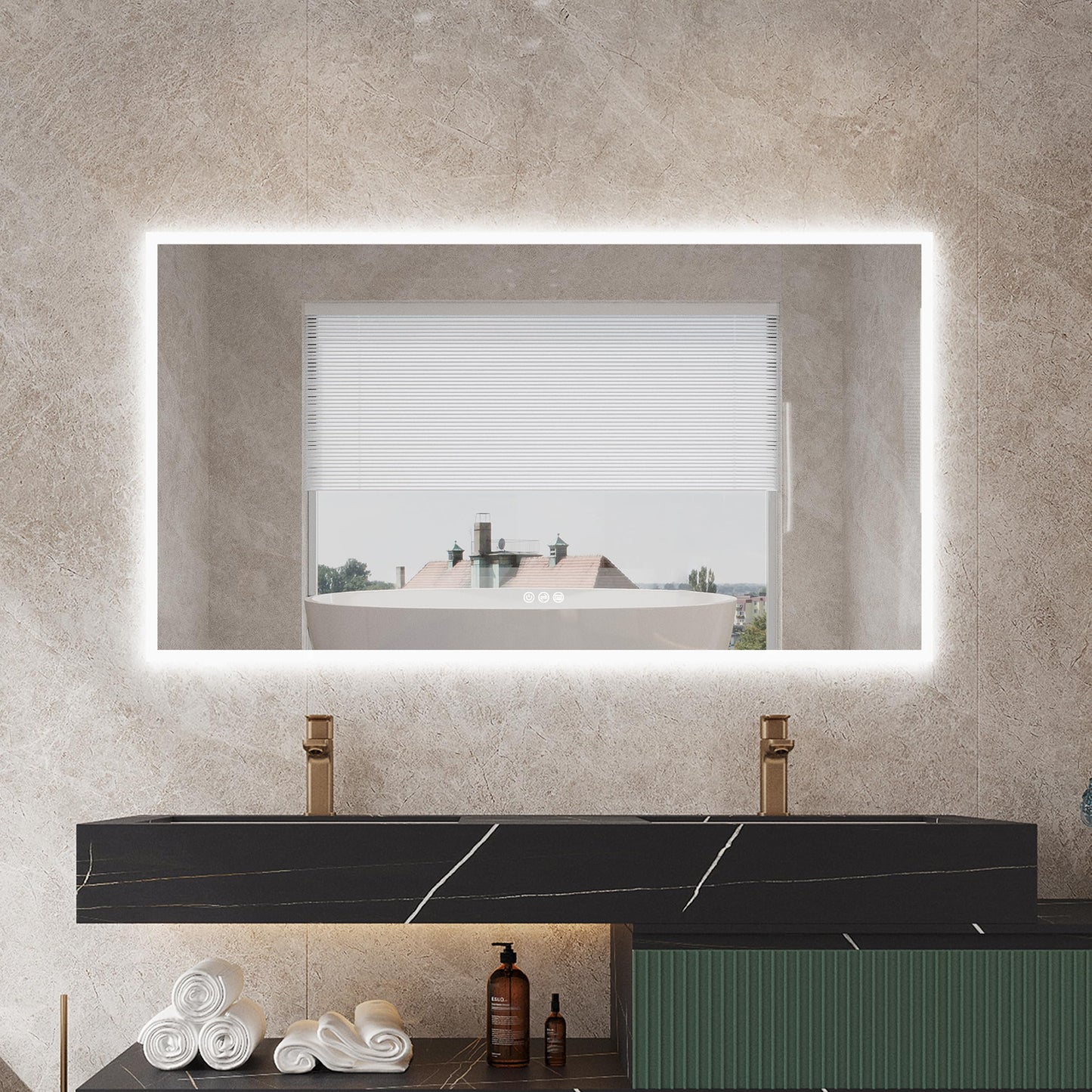 WELLFOR LED Mirror – Anti-Fog