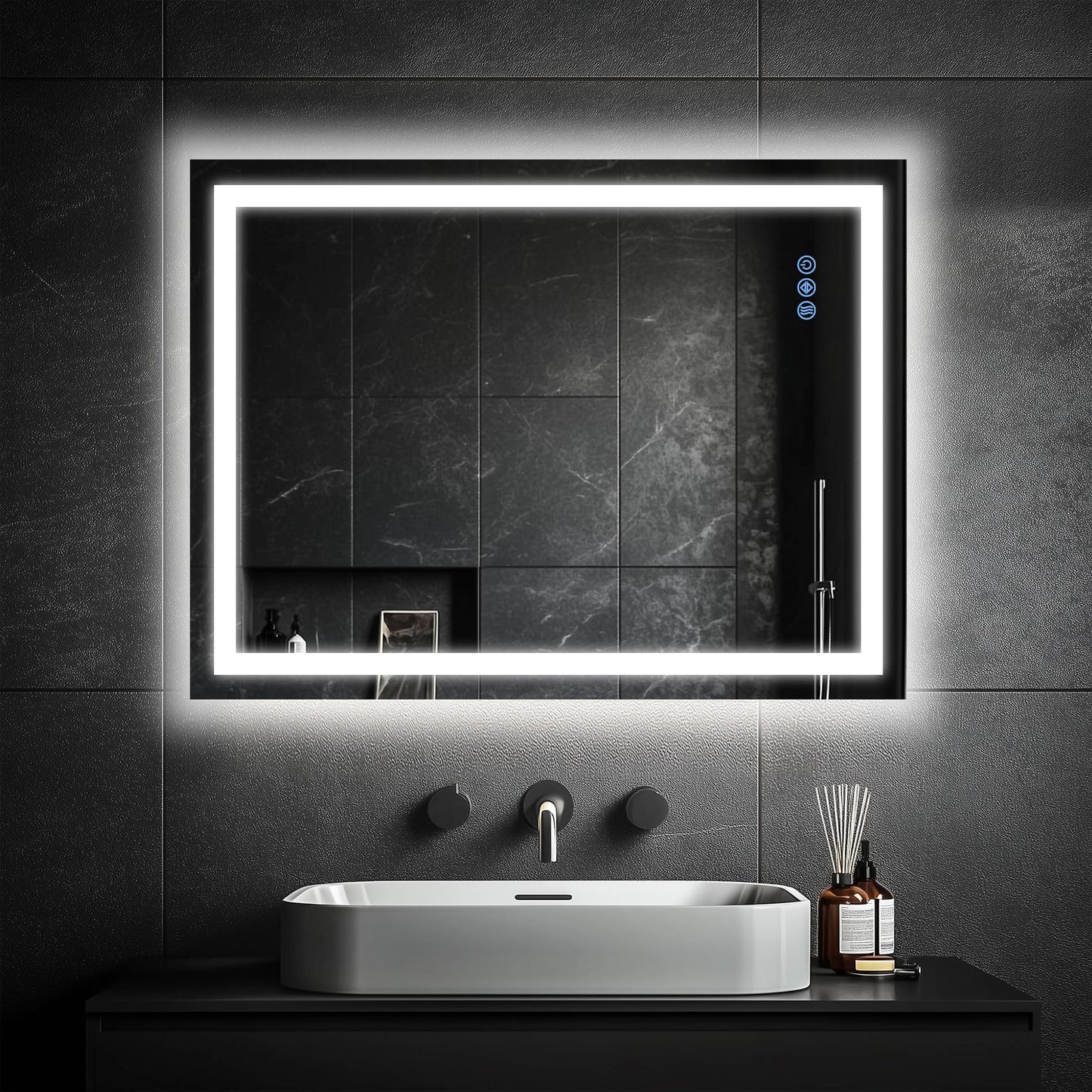 Antok 36x48 LED Bathroom Mirror