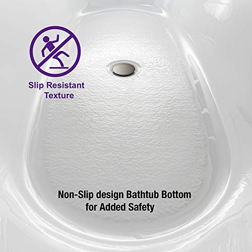 59" WOODBRIDGE Tub - White