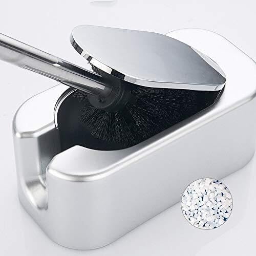 Plastic Toilet Brush with Holder