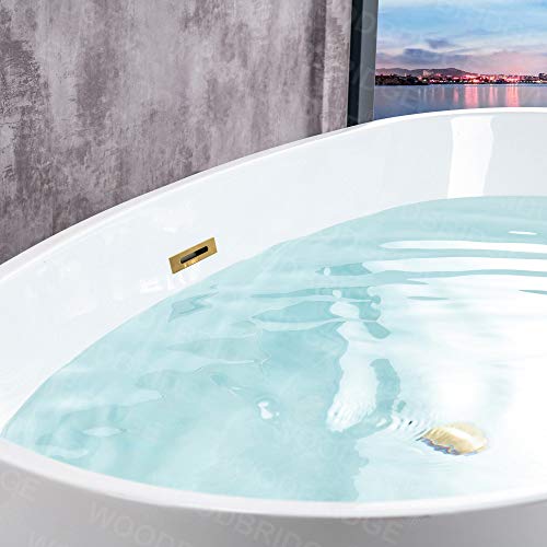 59" WOODBRIDGE Tub - White