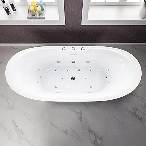 72" WOODBRIDGE Whirlpool Tub