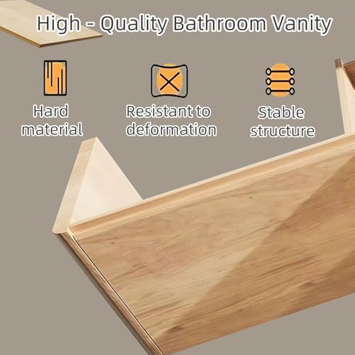 58" White Bathroom Cabinet